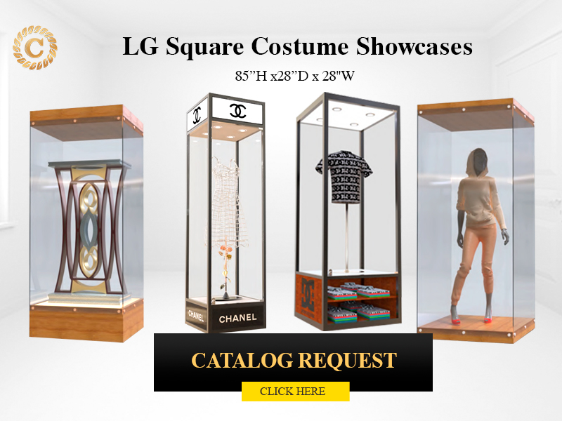 LG Square Costume Showcases