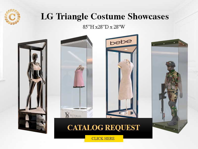 Large Costume Showcases
